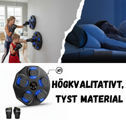 RytmSlag Maskin + 2 Gratis Boxhandskar
