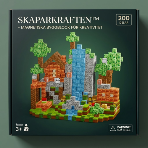 Skaparkraften™ – Magnetiska Byggblock för Kreativitet