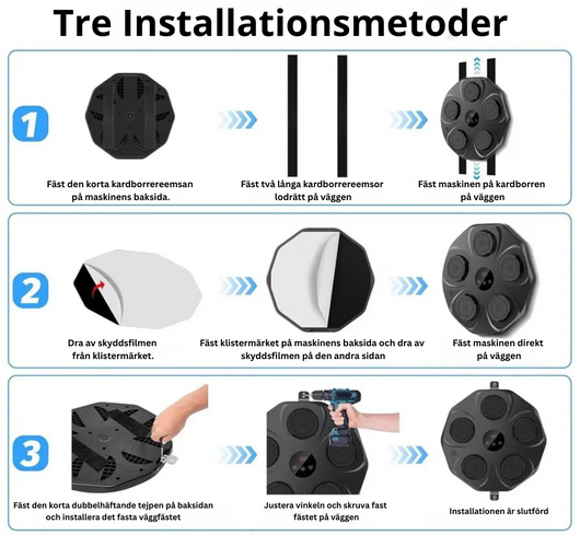 RytmSlag Maskin + 2 Gratis Boxhandskar